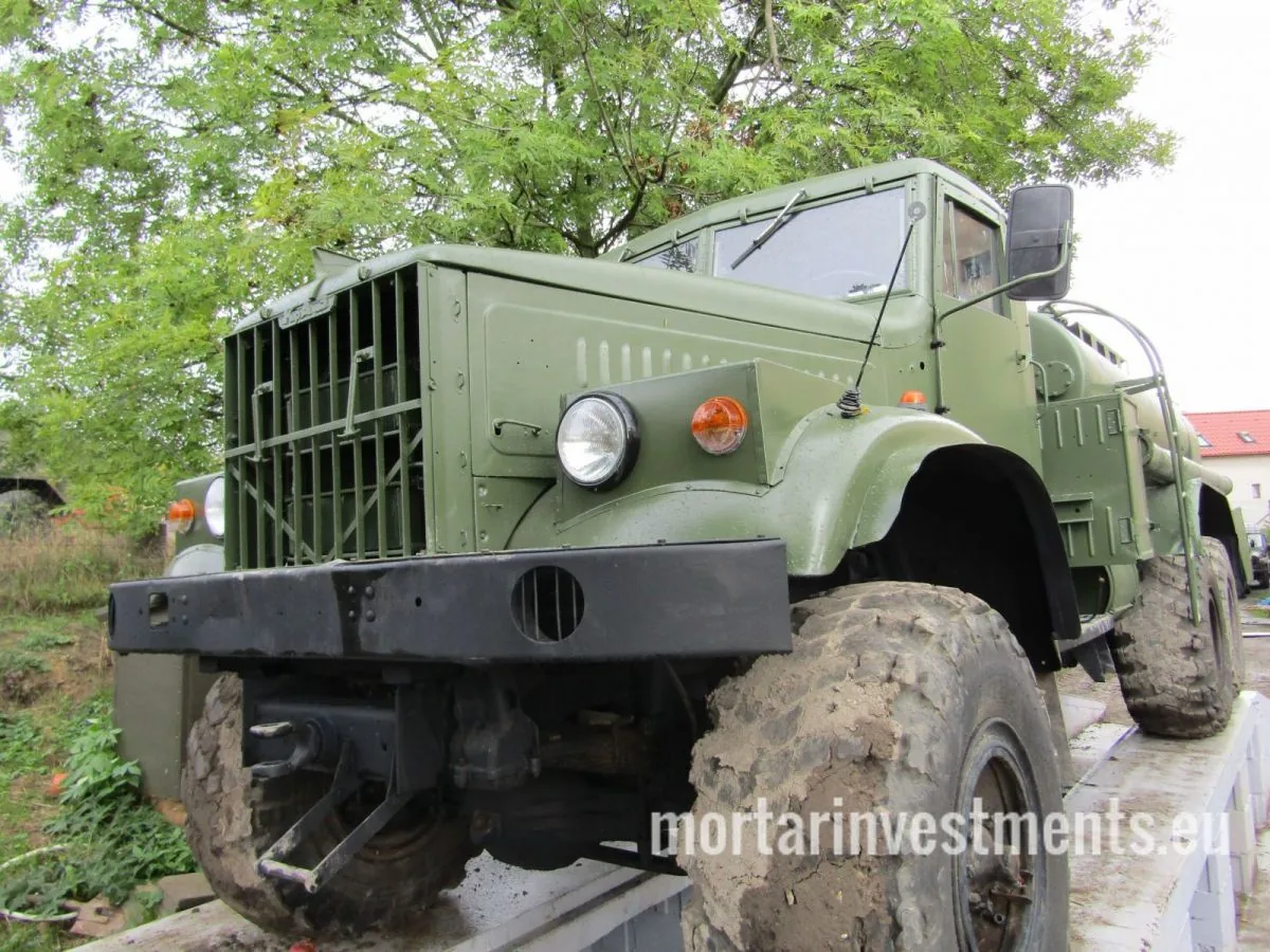 KRAZ-255B AC-8 FUEL TANKER