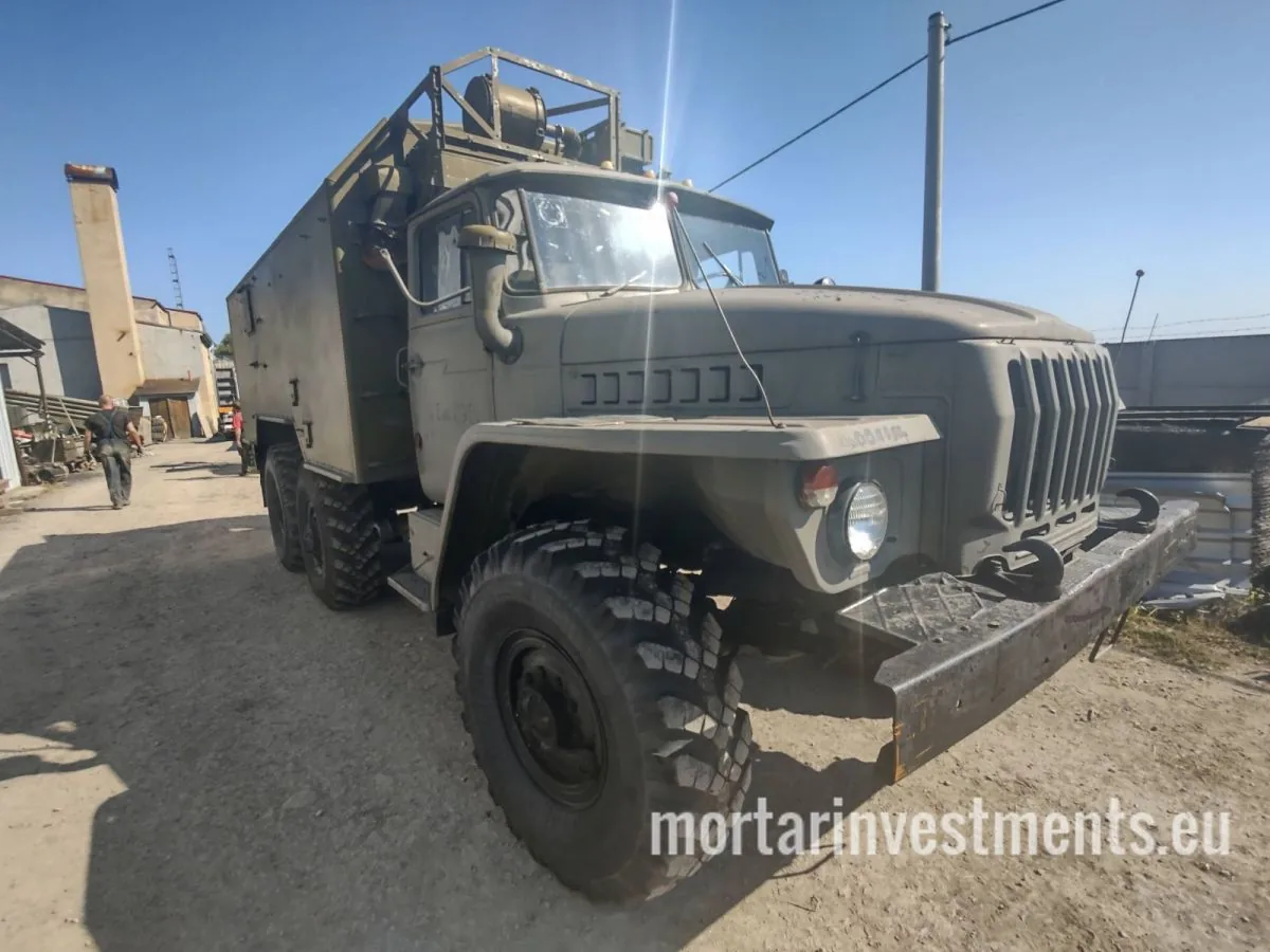 URAL 4320 DIESEL SHELTER 1800 KM
